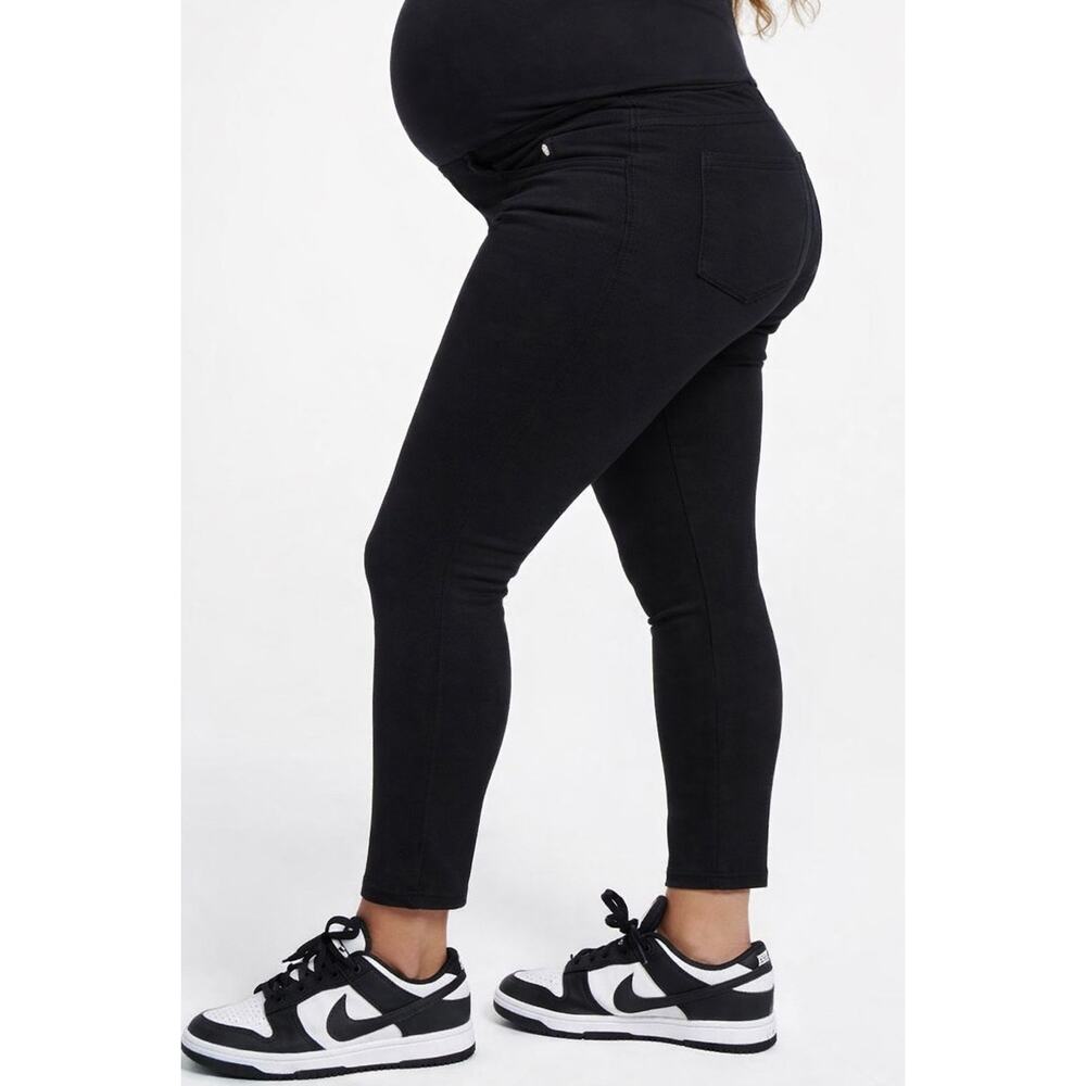 Good American NWT Black Maternity Skinny Jeans Size 0/25